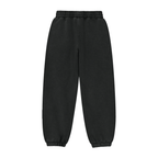 Vintage Black Unisex Drawstring Jogger Sweatpants