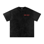 Gods' Snow Washed Oversized Cotton Tee