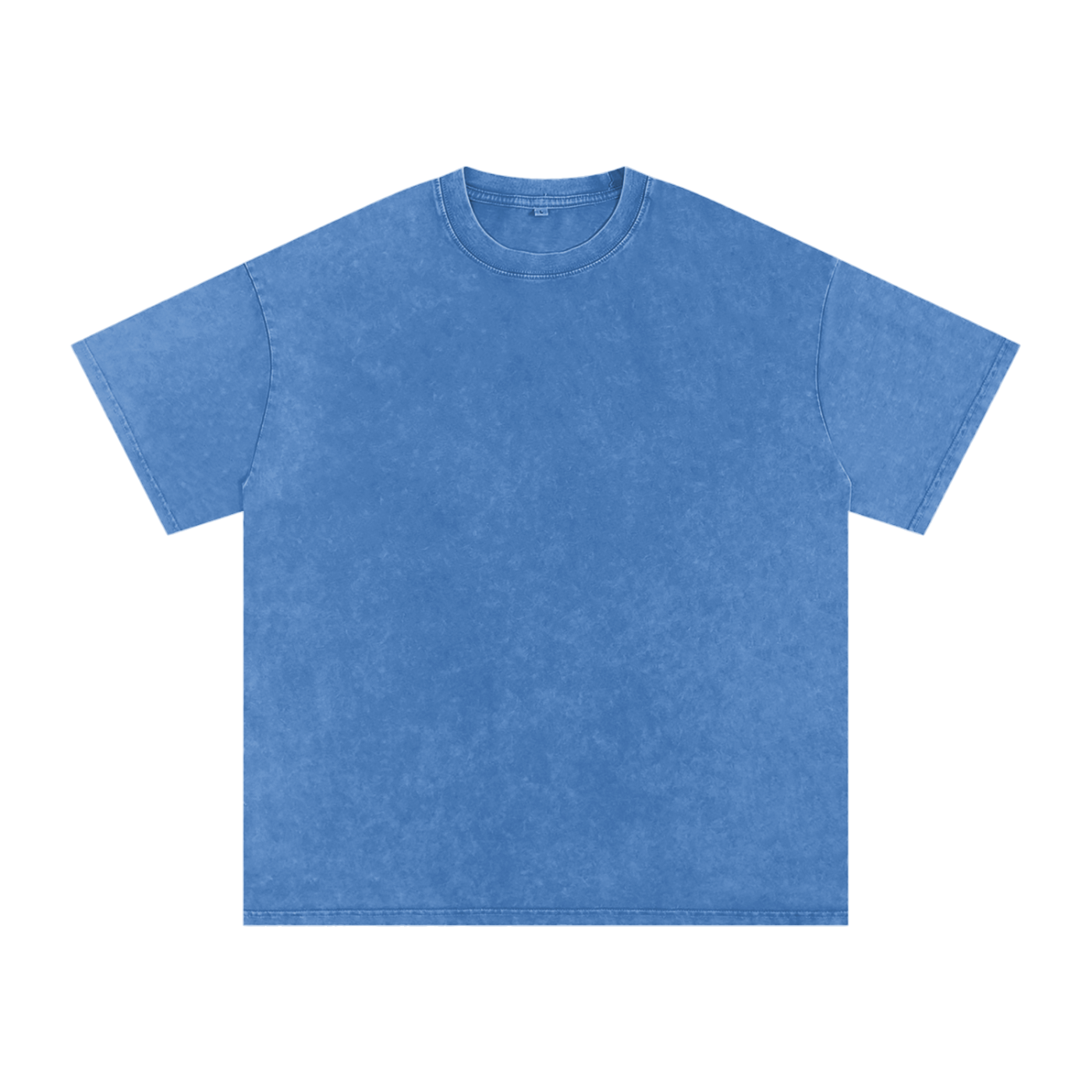 "Washed Snow Oversized Cotton T-Shirt"