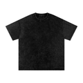 "Washed Snow Oversized Cotton T-Shirt"