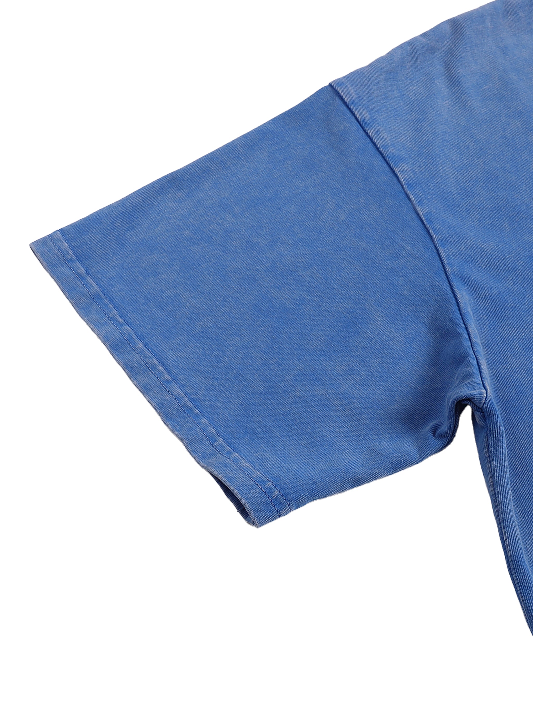 "Washed Snow Oversized Cotton T-Shirt"