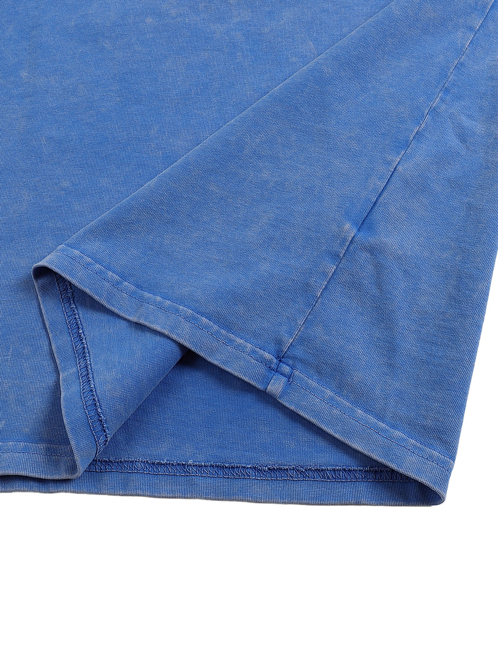 "Washed Snow Oversized Cotton T-Shirt"